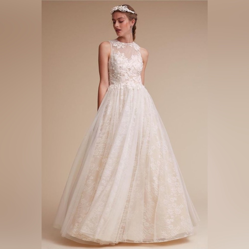 Basix Black Label Carissa Lace Bridal Wedding Gown
